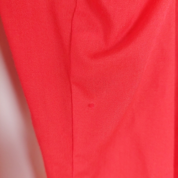 Wrangler Vintage Red Embroidered Western Long Tails Decorative Snap Shirt, 15.5 - Picture 9 of 14